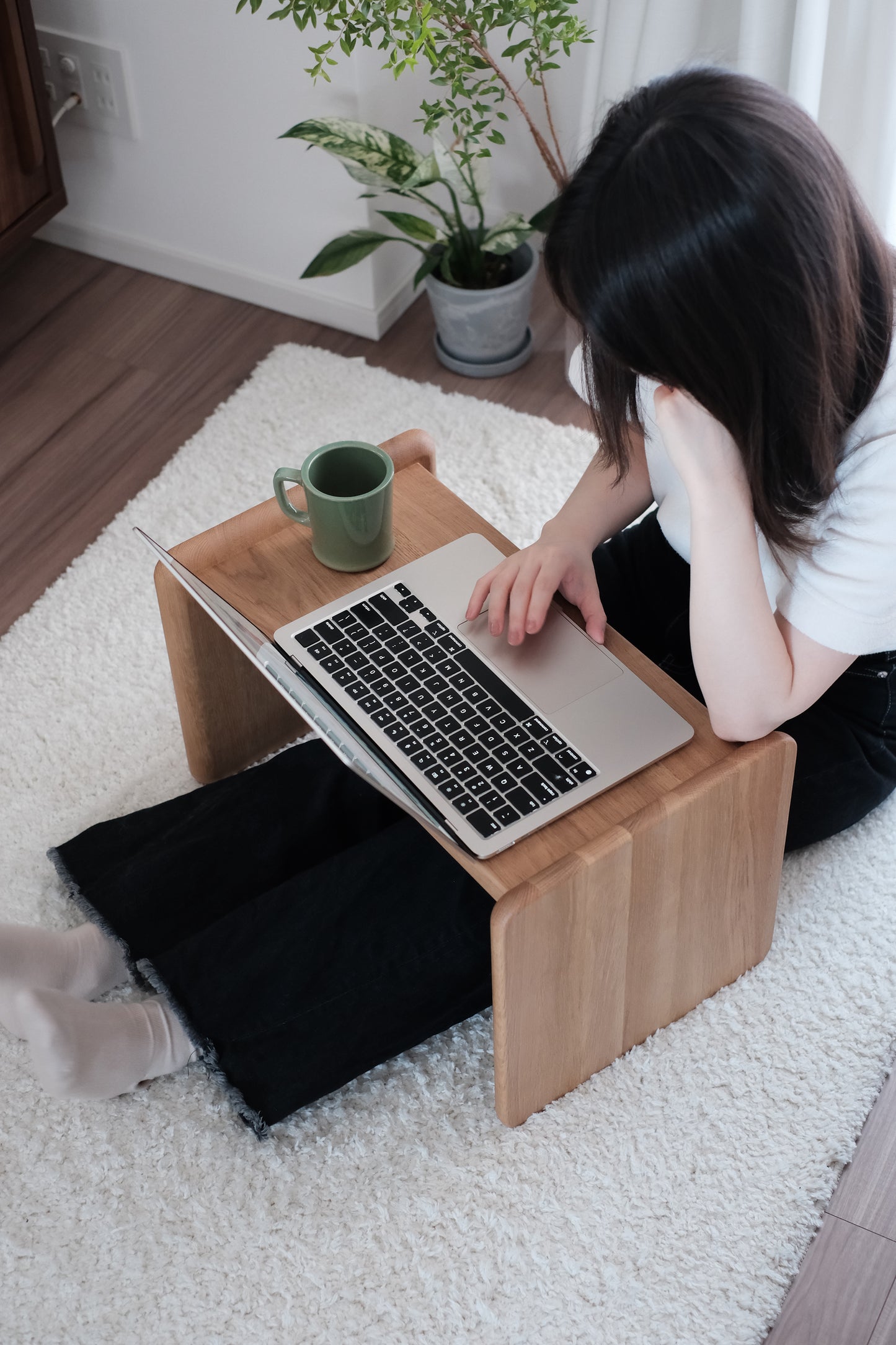 DOTO SIDE TABLE - NARA OAK