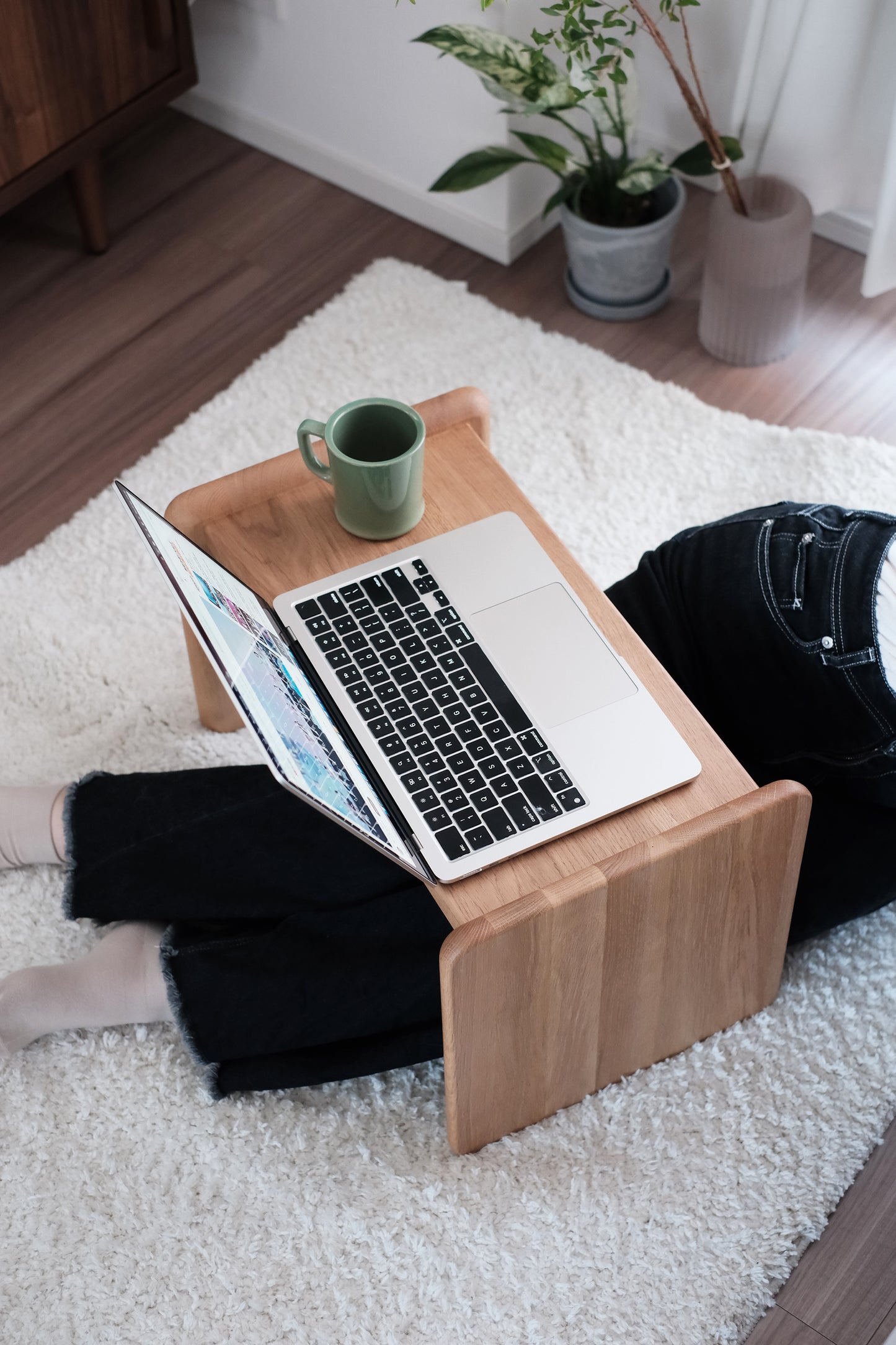 DOTO SIDE TABLE - NARA OAK