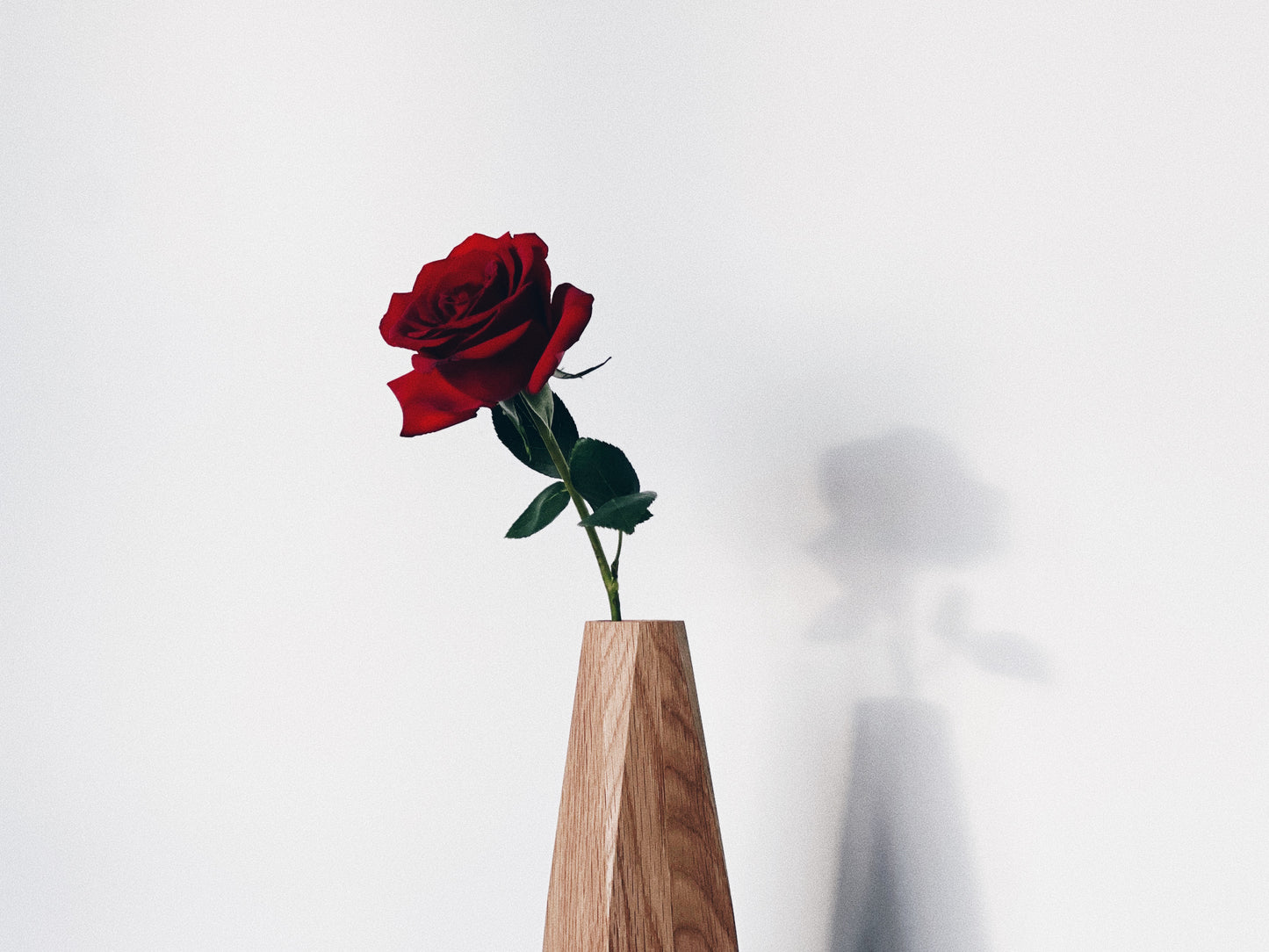 JDF214 VASE – NARA OAK|一輪挿し花瓶|日本北海道實木